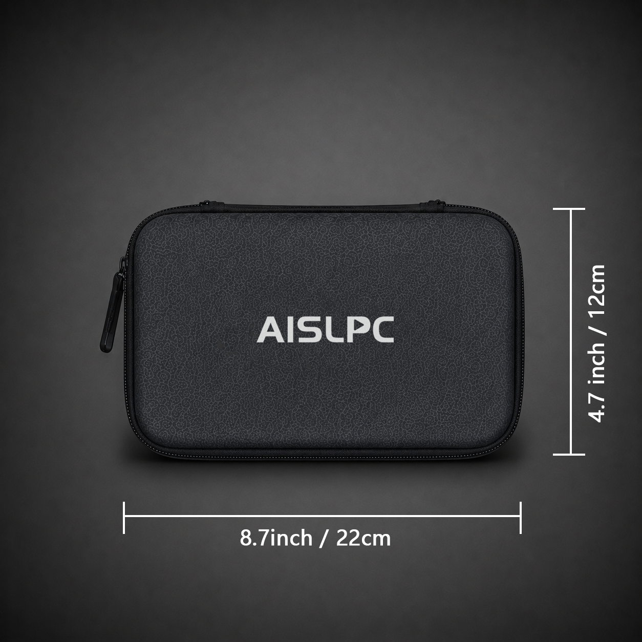 Размеры чехла AISLPC для RG43H PRO: защитная сумка 8,7 × 4,7 дюйма.