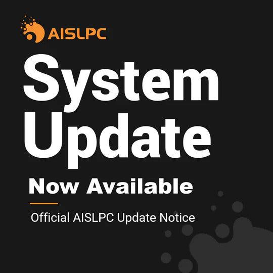 Обложка блога AISLPC с уведомлением о доступности нового официального обновления системы.